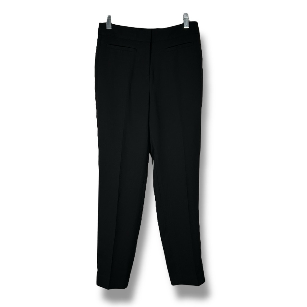 J. Crew Black Sleek Minimalist Business Trousers Size 0 - “Fedelm”